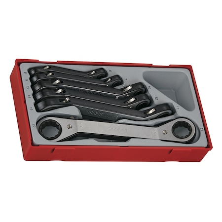 Teng Tools TTRORS - 6 Piece RORS Ratcheting Box Wrench Set TTRORS